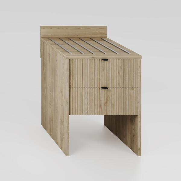 Luggage Rack Raglan 600 2 Drawer Handle